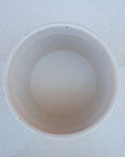 Ceramic Pot Oblique White with speckles- 10cmD (Copy) Folia House