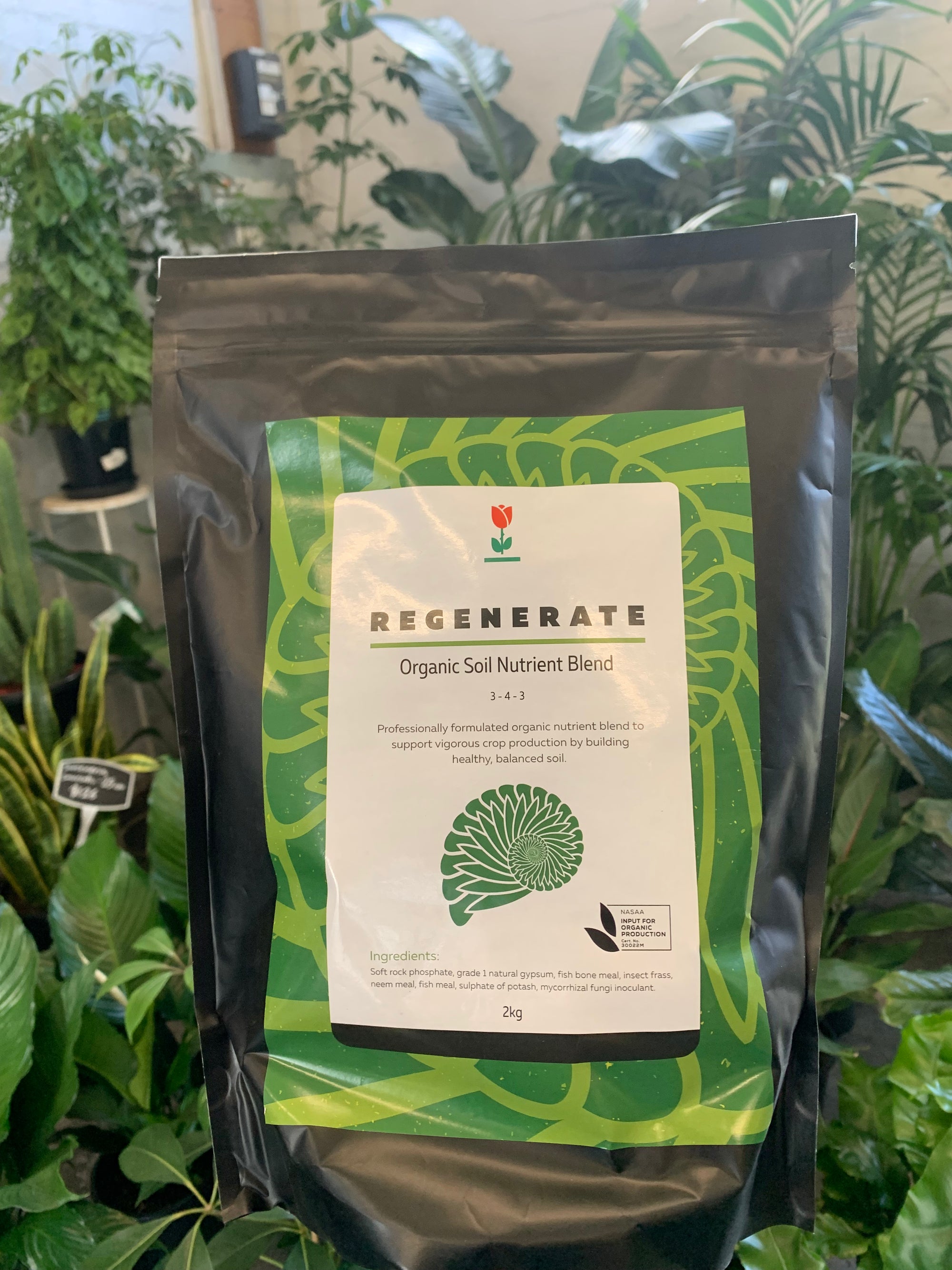 Regenerate Organic Soil Nutrient Blend - 2kg