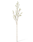 Wax Flower Spray White 20x5x79cm