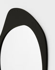 Aura Mirror Black - 50 x 65 cm