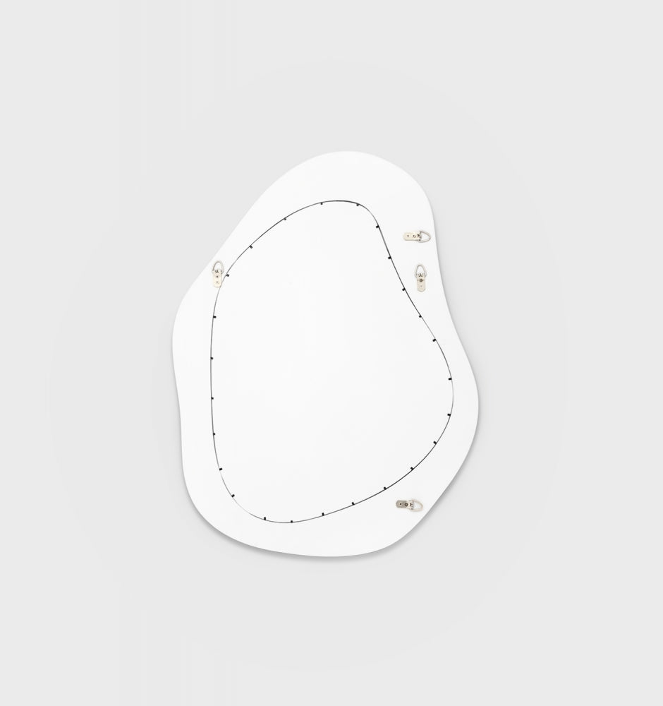 Aura Mirror Snow - 65 x 85 cm
