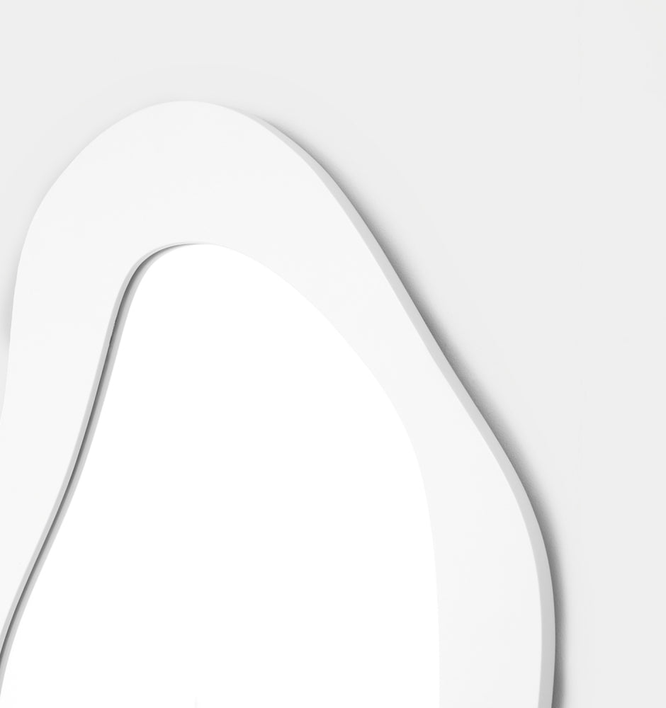 Aura Mirror Snow - 65 x 85 cm