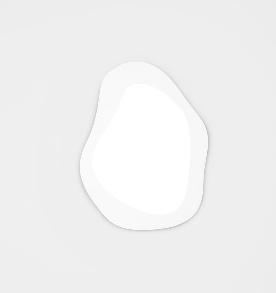 Aura Mirror Snow - 65 x 85 cm