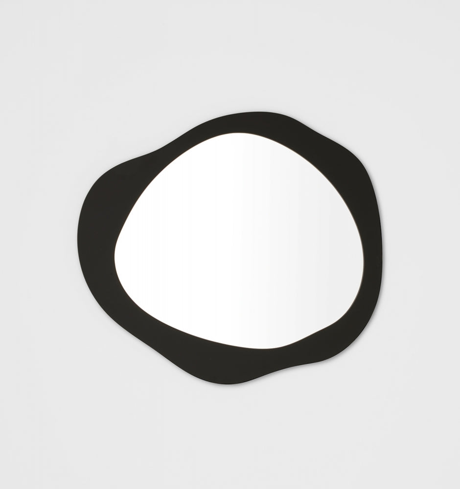 Aura Mirror Black - 85 x 95 cm