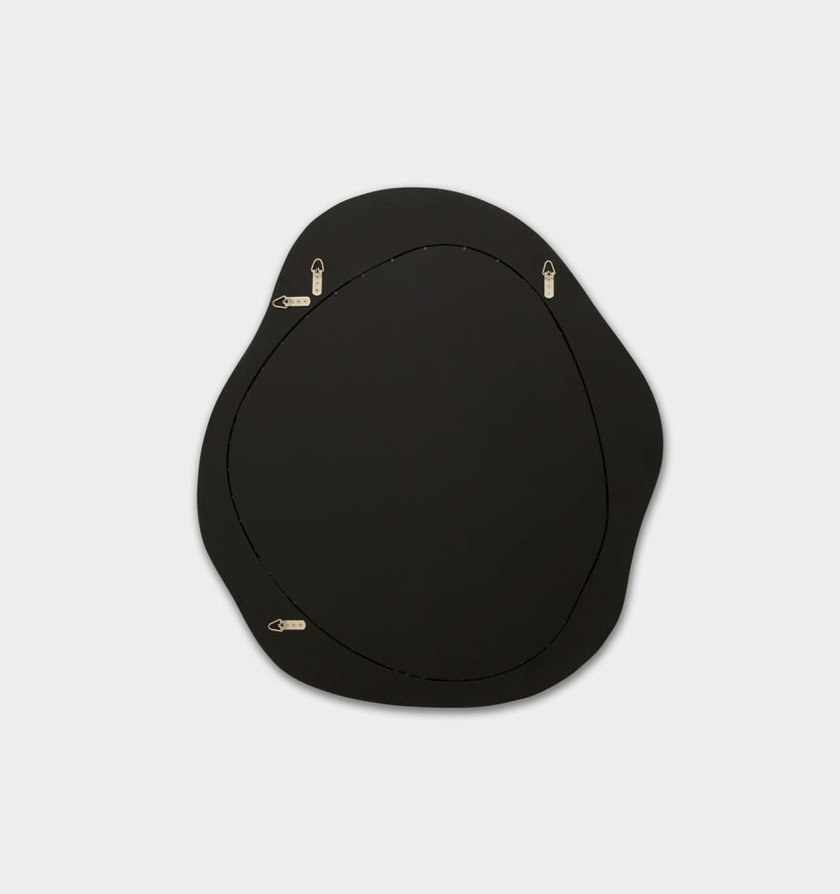 Aura Mirror Black - 85 x 95 cm