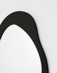 Aura Mirror Black - 85 x 95 cm