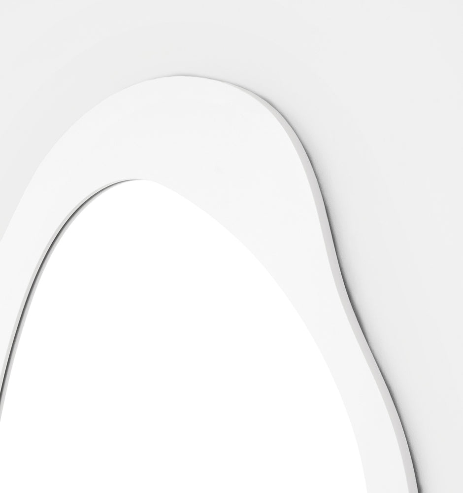 Aura Mirror Snow - 85 x 95 cm