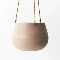 Bowl Iosetta Hanging - Almond - 21cmD Folia House