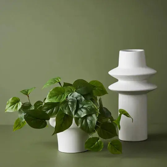 Pot Lucena - White - 14cmD Folia House
