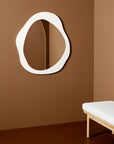 Aura Mirror Snow - 85 x 95 cm