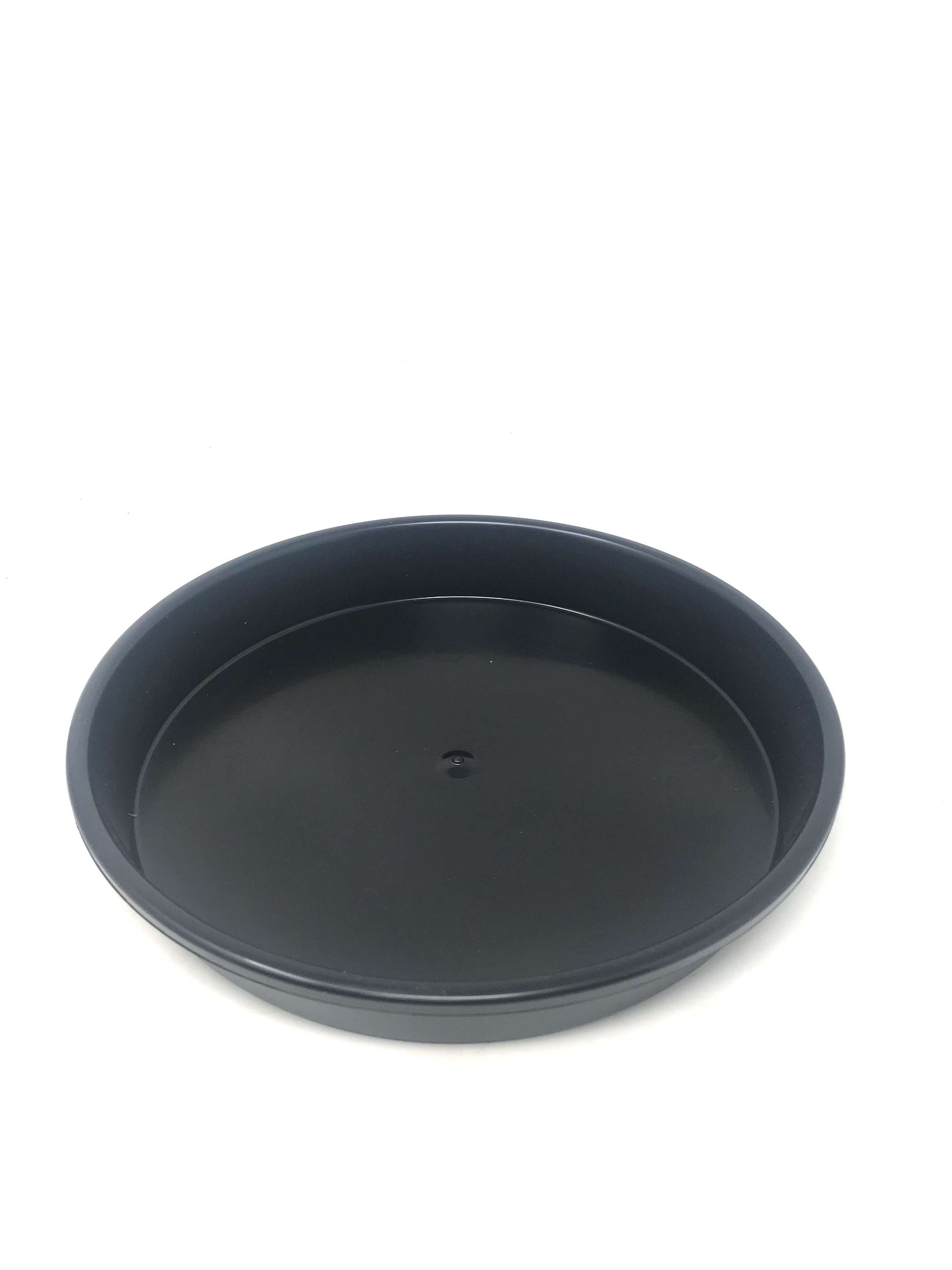 Black Plastic Saucer Folia House