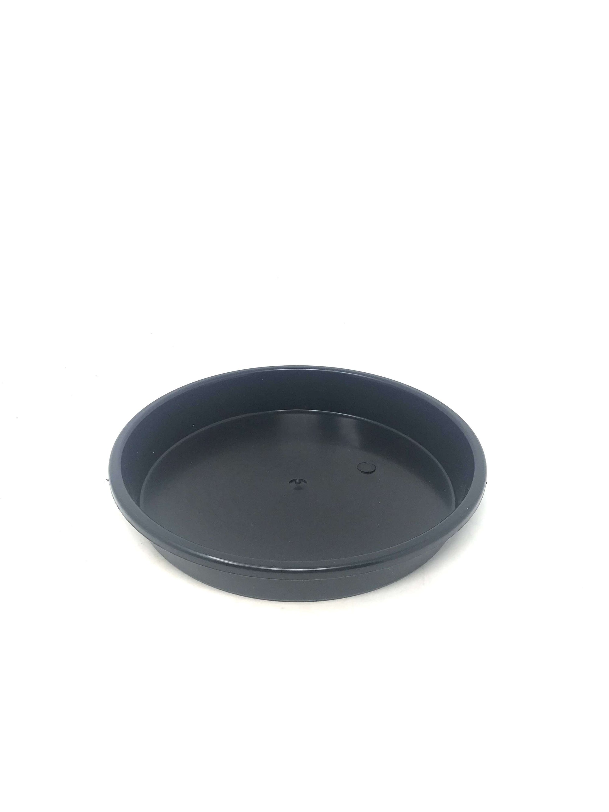 Black Plastic Saucer Folia House