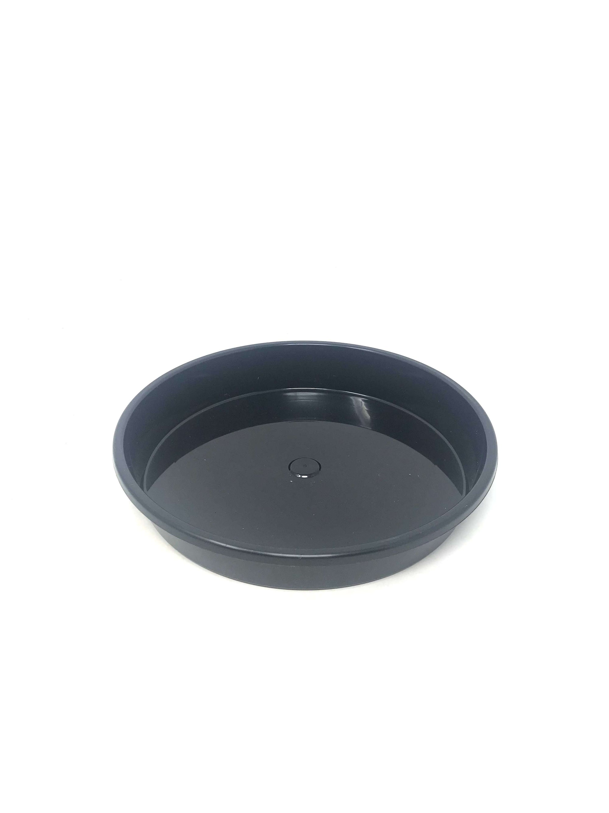 Black Plastic Saucer Folia House