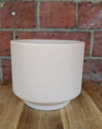 DM elevated speckle pot - Pink - 13cmD Folia House