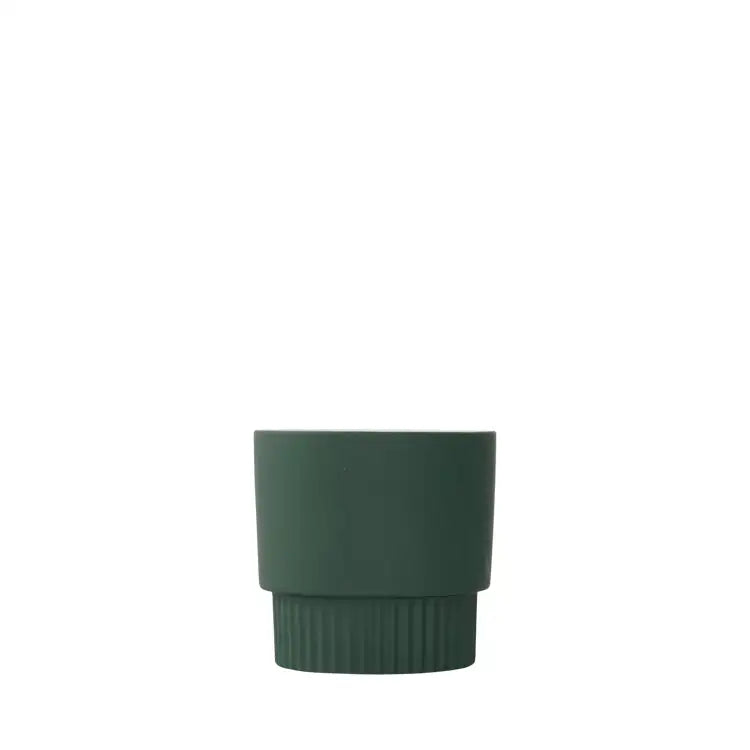 Veneto Planter Pot Dark Teal - Medium L13xW13xH12.5cm Folia House
