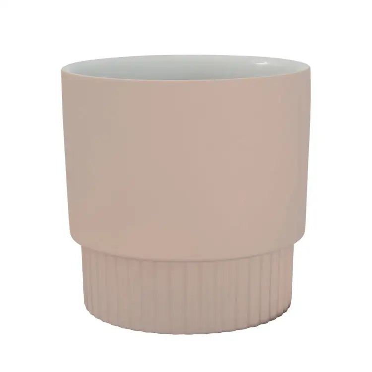 Veneto Planter Pot Pink - Large L19xW19xH18.5cm Folia House